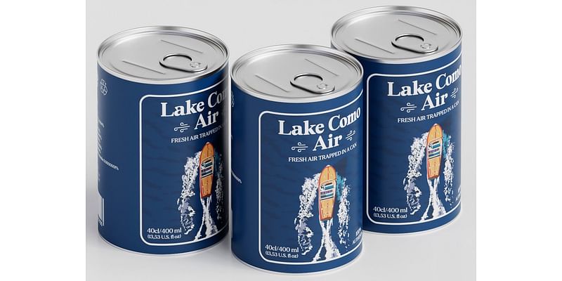 Cans of ‘fresh air’ from Lake Como on sale to tourists in Italy - WSVN 7News