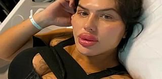 I almost died following botched surgery in Turkey - my breasts were leaking green gunk: Influencer who has spent more than £500,000 on plastic surgery to become 'ultimate bimbo' says 'my life was on t