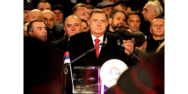 U.S. blacklist sanctions evasion network tied to Bosnian-Serb leader Milorad Dodik