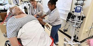 300-pound bariatric manikin teaches Carlisle students how to handle obese patients