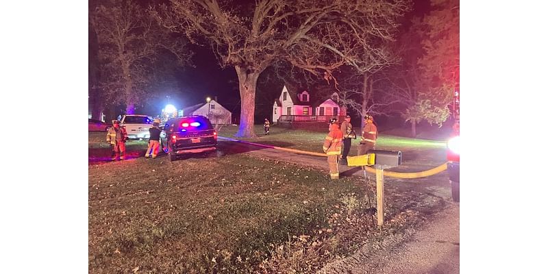 Blaze destroys rural Coal Valley barn