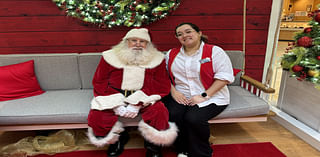 Santa arrives at Governor’s Square Mall