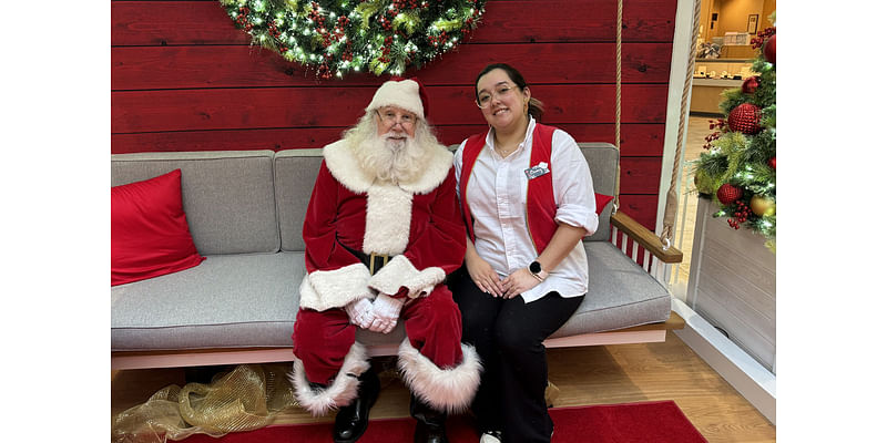 Santa arrives at Governor’s Square Mall