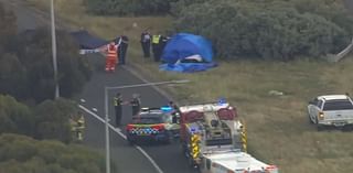 Tragedy as driver is killed by item that fell from the back of a truck on Melbourne freeway