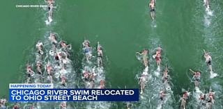 Chicago River Swim: Open water swimmers take on relocated race in Lake Michigan