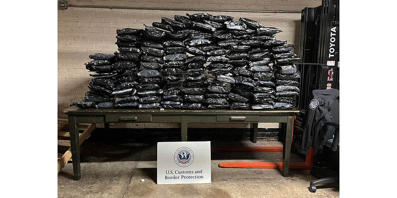 'Unprecedented' 170 pounds of marijuana intercepted in Pennsylvania en route to UK