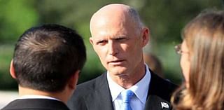 Sen. Rick Scott visits Fort Myers Beach to survey damage and receive briefing on recovery efforts following Helene