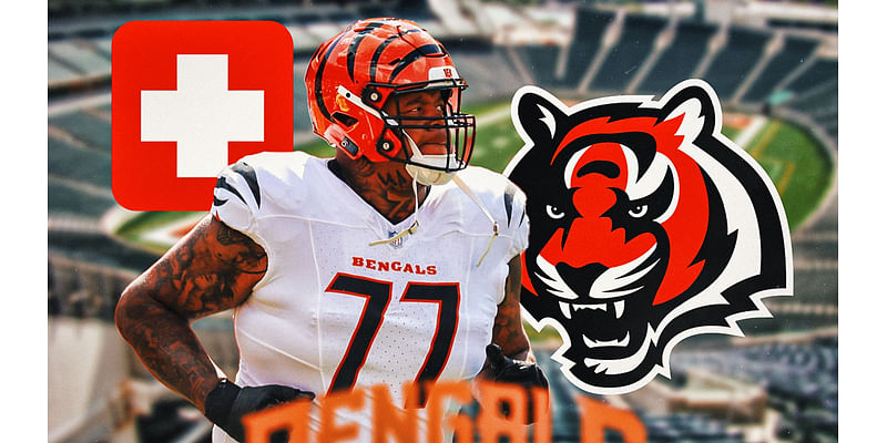 Bengals make expected Trent Brown injured reserve decision after patellar injury