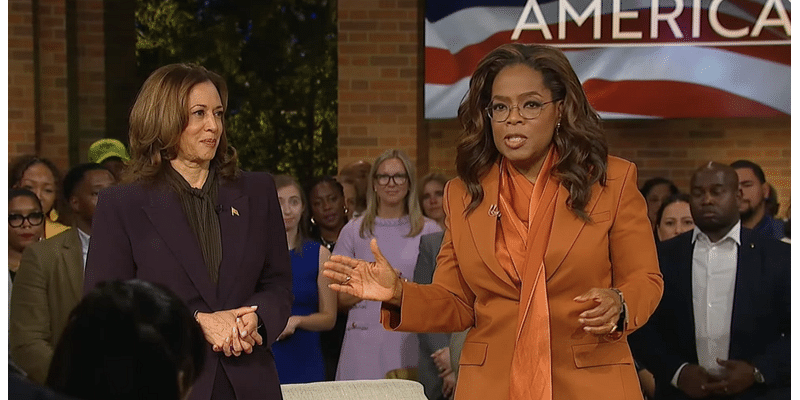 Emotional abortion discussion centers Oprah Winfrey’s Harris interview in Michigan