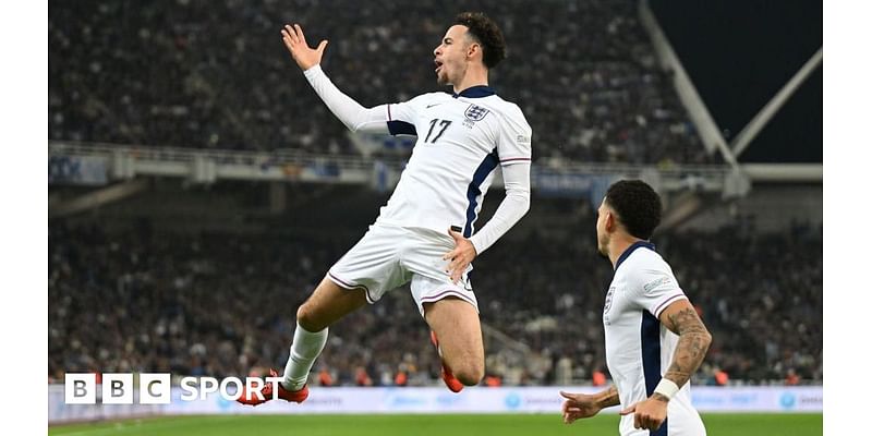 Liverpool stat: Curtis Jones in Greece 0-3 England