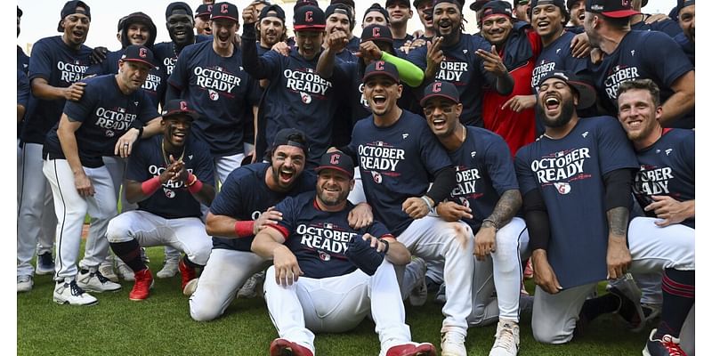 The Cleveland Guardians are officially the AL Central Champions