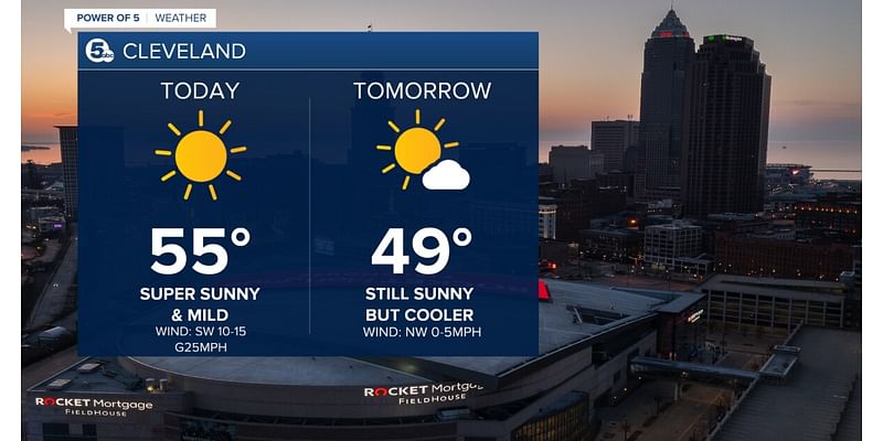 FORECAST: Bright & breezy with more cool-November air settling in