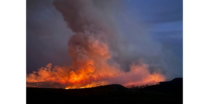 Huge wildfire was started by man trying to cremate his dog, investigators say