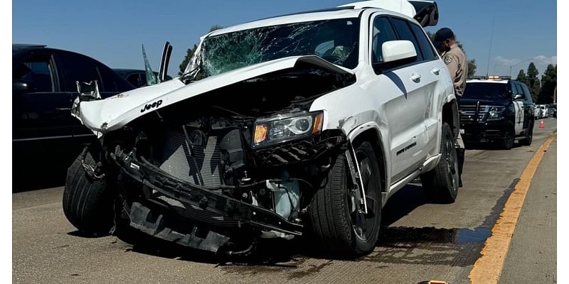 Semi-truck driver injured after hit-and-run on Hwy 41 in Fresno