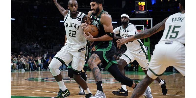 Tatum shakes off illness, helps Celtics slow Giannis and beat fellow East power Bucks 119-116