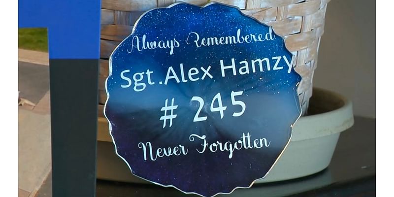 Family of fallen Bristol officer sells luminary bags for memorial