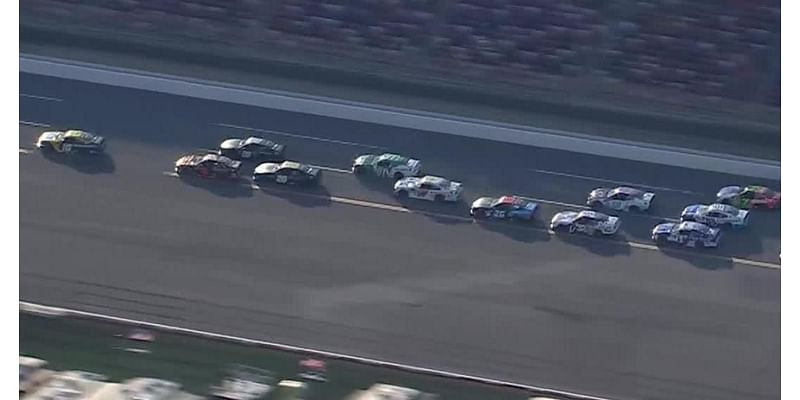 Shane van Gisbergen gets turned around, causes massive wreck late at Talladega