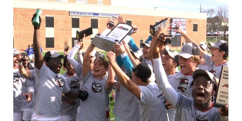 Flyers men’s soccer repeats as Atlantic 10 champions, blanks St. Louis 3-0 at Baujan