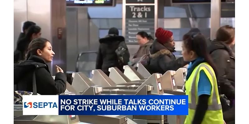 SEPTA workers still on job while negotiations with city, suburban unions continue