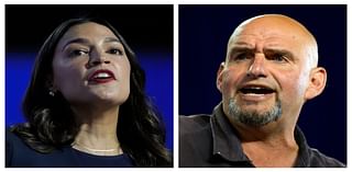 Ocasio-Cortez fires back at Fetterman’s ‘bleak dunk attempt’ on Gaza