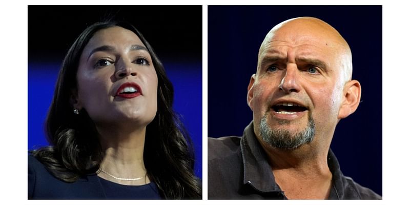 Ocasio-Cortez fires back at Fetterman’s ‘bleak dunk attempt’ on Gaza