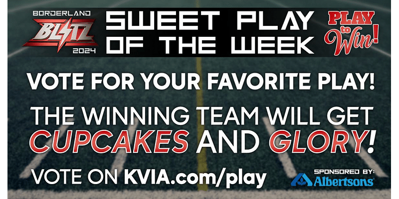 Vote for Sweet Play of the Week 10/2