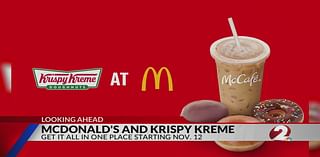 Krispy Kreme doughnuts available soon at McDonald’s