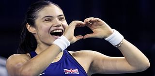 Emma Raducanu triumphs in straight sets over Slovakia's Viktoria Hruncakova to put Great Britain one win away from their first Billie Jean King Cup final in 43 YEARS