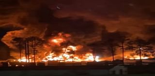 Massive fire burning at North Jacksonville tire recycling center could take days to extinguish