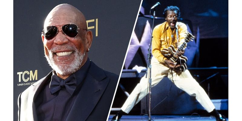 Revelations’ Morgan Freeman, Lori McCreary Tune Up Chuck Berry’s 98th Birthday With TV Series Deal