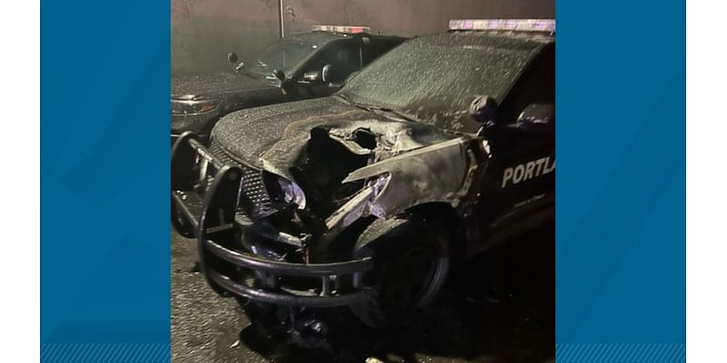 Cost to replace torched Portland police vehicles estimated at $455K