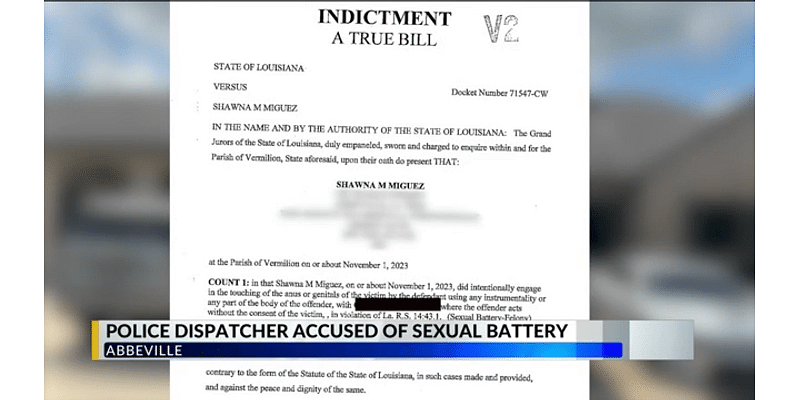 Attorney gives details on Abbeville police dispatcher accused of sexual battery by other officer