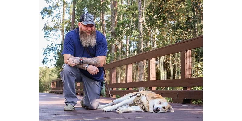 Canine Companion Helps Local Vet Find Peace After Service