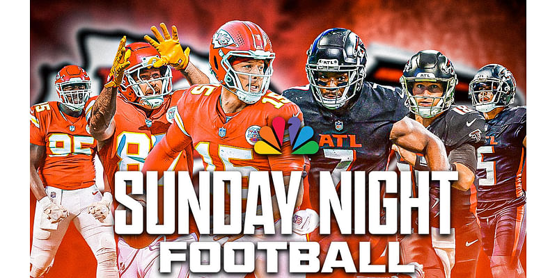 Chiefs vs. Falcons: How to watch Sunday Night Football on TV, stream, date, time