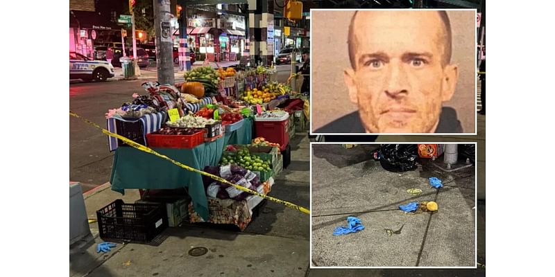 Screwball with 23 prior arrests stabs NYC vendor who asked him not to sleep near fruit stand: cops