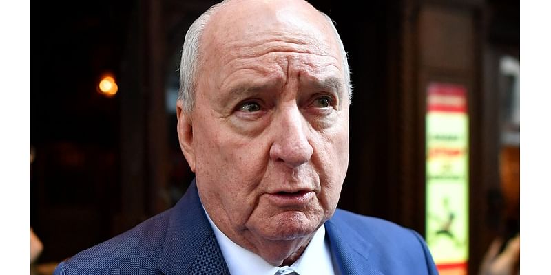 Alan Jones is arrested in his luxury apartment