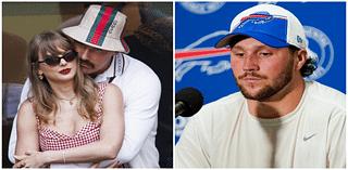 Praising Travis Kelce and Taylor Swift, Gwen Stefani’s Boyfriend Takes a Subtle Jab at Josh Allen