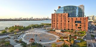 See the new waterfront public plaza now open in Williamsburg