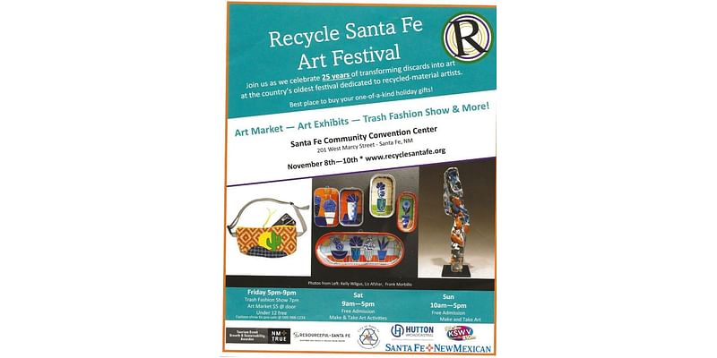 Maria Jönsson Recycle Santa Fe Art Festival Nov. 8