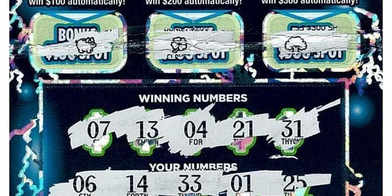 Michigan woman wins $2 million playing scratch-off ticket