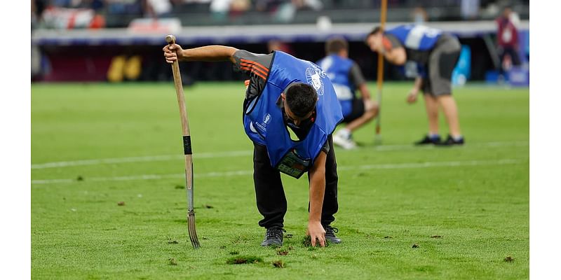 Revealed: The reasons behind Euro 2024's pitch problems after England struggled against Slovakia and one nation claimed that 'the grass died on their practice pitches'