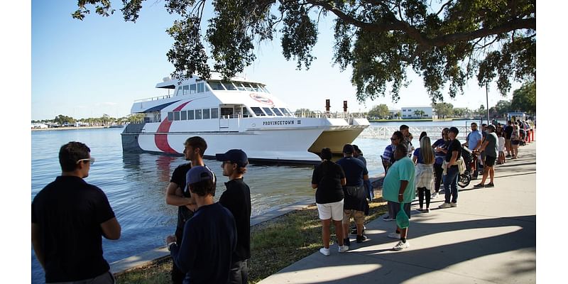 Federal money for Cross Bay Ferry could help fund dock in St. Petersburg