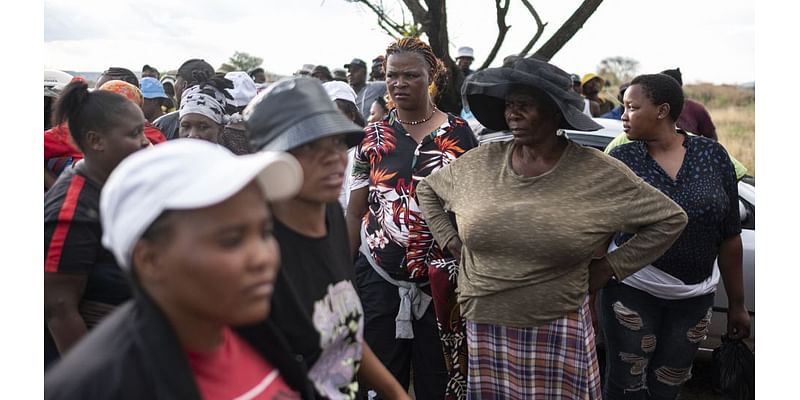 Hundreds of illegal miners holed up in disused shaft in South Africa. Here’s what we know