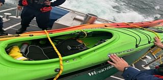 Coast Guard rescues 2 clinging to kayak in Lake Superior