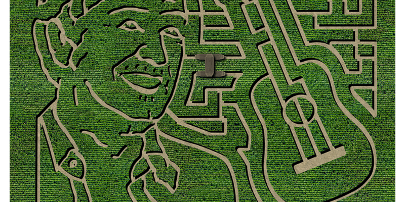 Luke Bryan inspired corn maze in Middletown