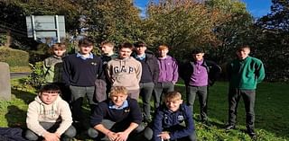 Wexford students help with spring bulb planting