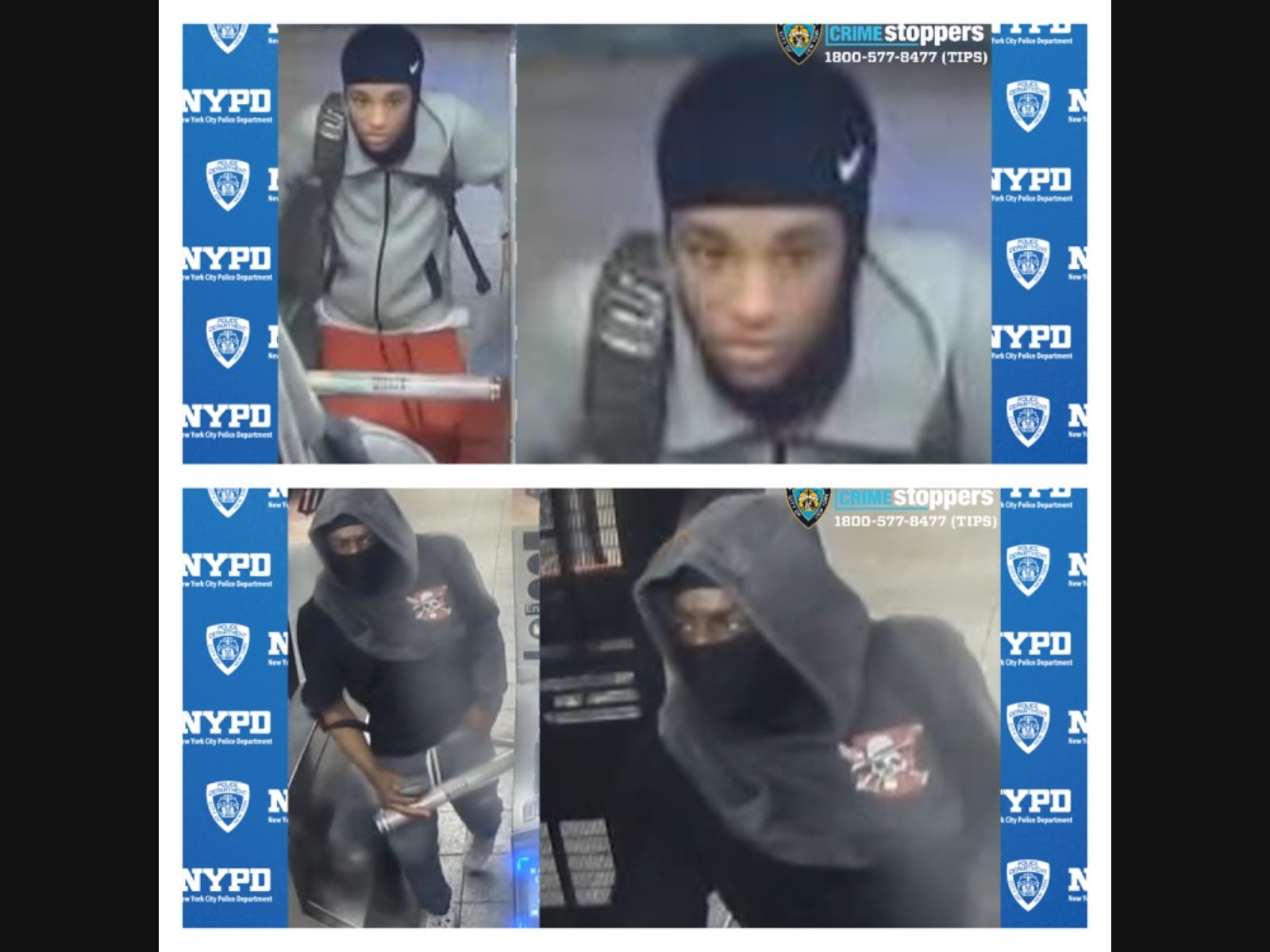 2 Masked Men Wanted For Manhattan Subway Robbery Spree: NYPD