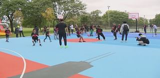 Community marks 30 years of ‘Hoop Dreams’ with new basketball court in Garfield Park