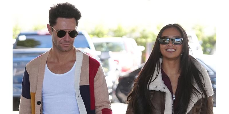 DWTS' Jenn Tran and Sasha Farber enjoy a cozy shopping trip in Studio City amid romance rumors