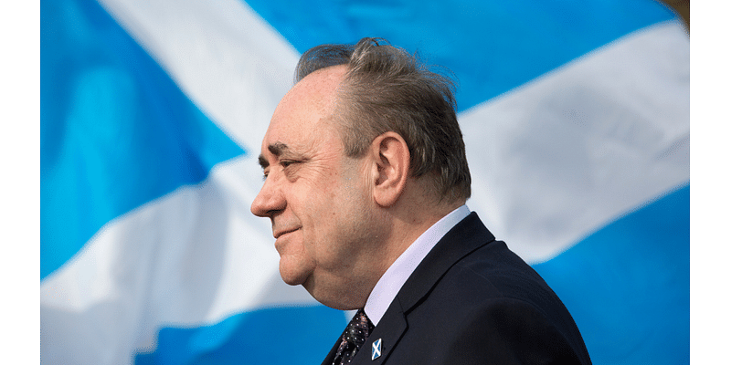 Alex Salmond's coffin to be draped in Saltire before flight home